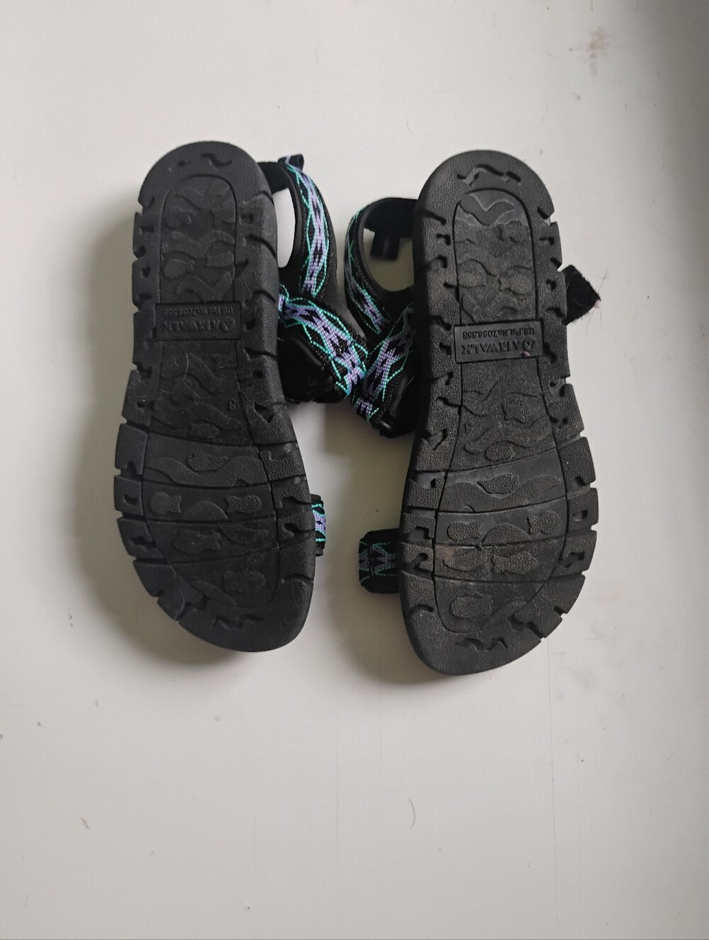 NWOT Size 3 Kids Airwalk Sandals - Teva Style - Picture 3 of 3